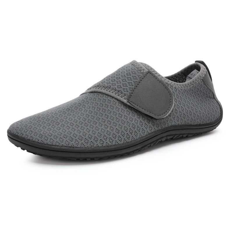 Damen bequeme Slip-On Freizeitschuhe mit elastischem Verschluss EB