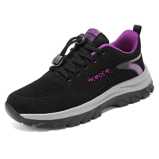 Damen Sportliche Laufschuhe mit flexiblem Schnellschnürsystem EB