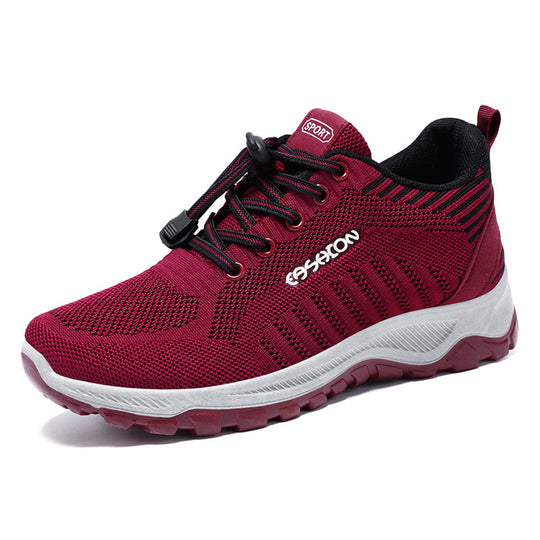 Herren nan flexible Mesh-Trailrunner mit stoßdämpfender EVA-Zwischensohle, Schnellzug-Schnürung und griffiger Outdoor-Profilsohle EB