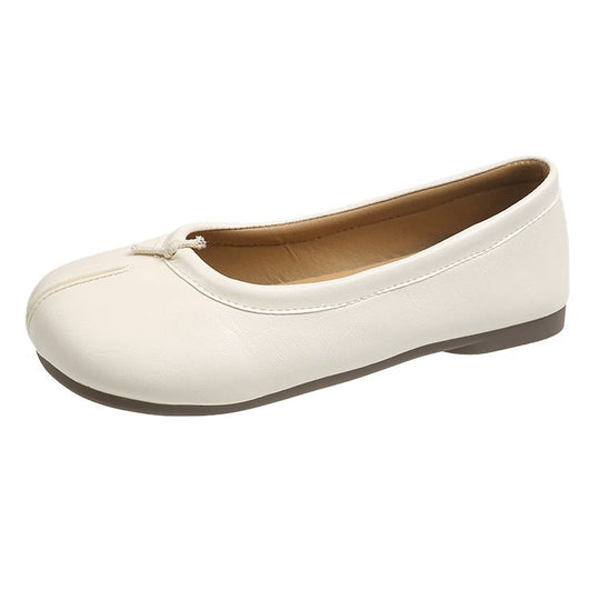 Damen Ballerina-Schuhe mit modischen Einschnitten und bequemer Sohle EB