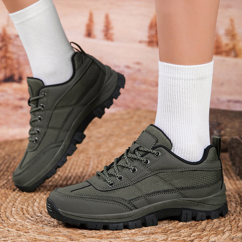 Damen Outdoor-Wanderschuhe mit stabiler Sohle und atmungsaktiver Obermaterialstruktur EB