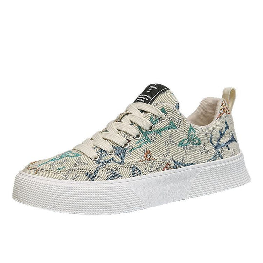 Damen modische Sneaker mit robustem Obermaterial und rutschfester Sohle EB