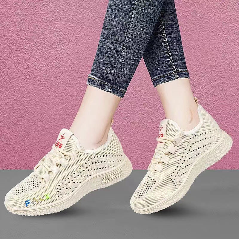 Damen Atmungsaktive Freizeit Sneakers mit flexibler Sohle EB