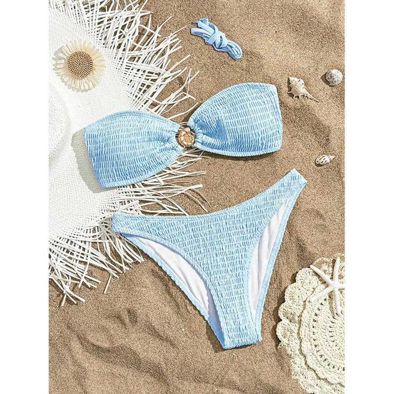 Damen Bandeau-Bikini mit bestem Tragekomfort und raffiniertem Design EB