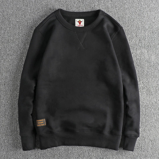 Damen Sweatshirt mit klassischem Rundhalsausschnitt und lässigem Schnitt EB