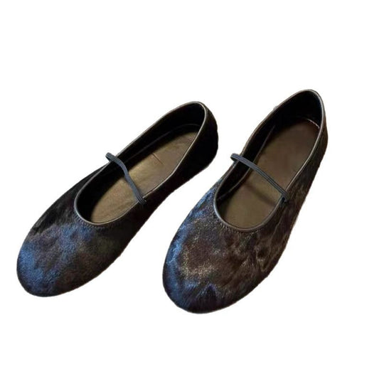 Damen Ballerinas mit flexiblem Riemendesign und komfortablem Fußbett EB