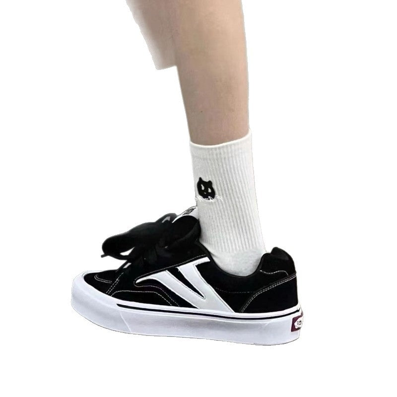 Damen Trendige Sneakers mit hohem Komfort und sportlicher Sohle EB
