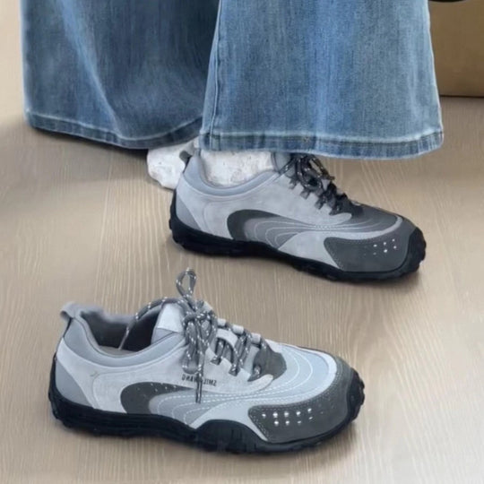 Damen Lauf- und Freizeitschuhe mit atmungsaktiver Mesh-Oberfläche und widerstandsfähiger Sohle EB