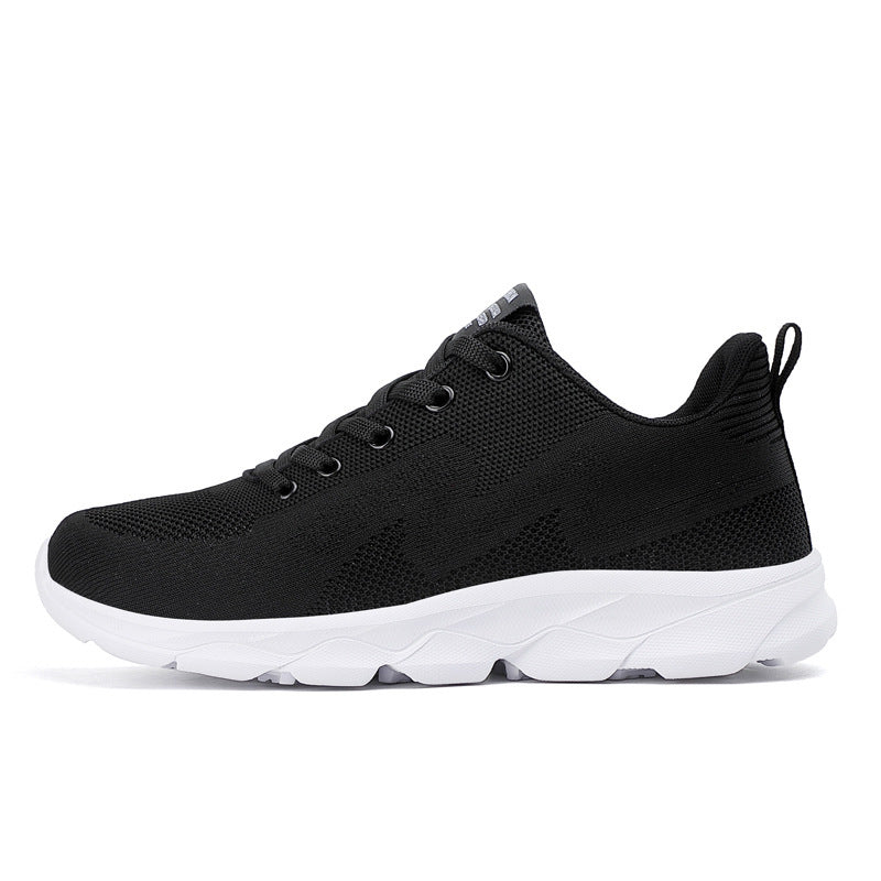 Damen Sportliche Sneakers mit atmungsaktivem Mesh-Obermaterial und stoßdämpfender Sohle EB 1774576066