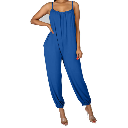 Damen Oversized Jumpsuit EB