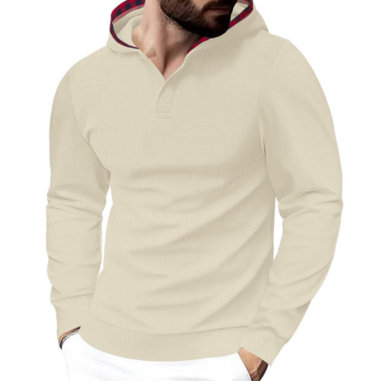 Herren Kapuzensweater mit strukturiertem Design und komfortablem Schnitt EB