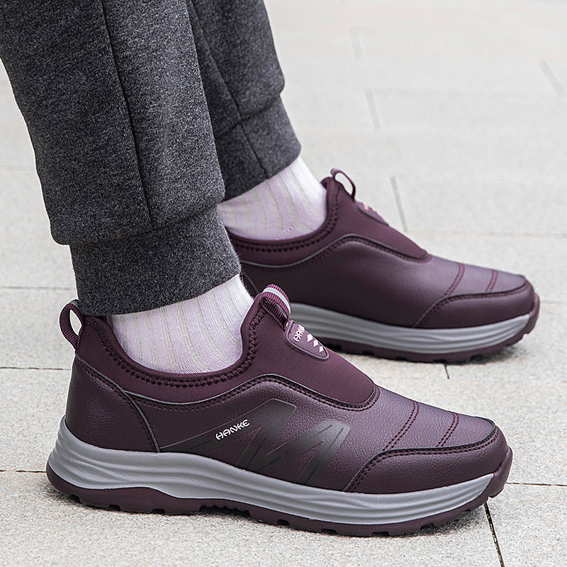 Damen Slip-On Sneakers mit rutschfester Sohle und flexiblem Design EB