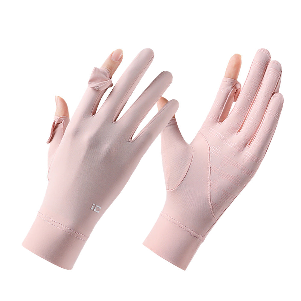 EB | Sonnenschirm Eis Seide Handschuhe