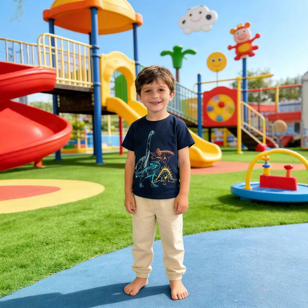 Jungen T-Shirt mit aufregendem Dinosaurier-Design EB