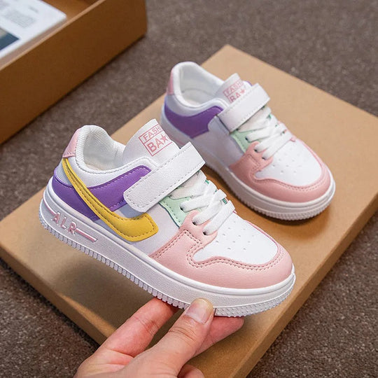 Damen Sportliche Klett-Sneaker mit stylischem Design und atmungsaktiver Oberfläche EB