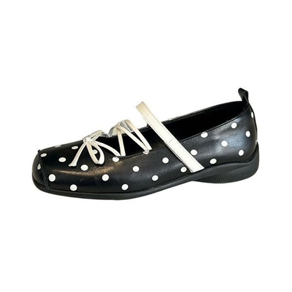 Damen bequeme Ballerinas mit elastischem Riemchen und gepolsterter Innensohle EB