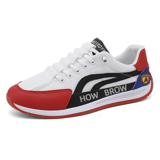 Damen Sportliche Sneakers mit atmungsaktiver Oberflächenstruktur und rutschfestem Profil EB