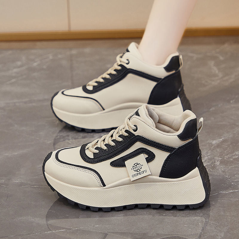 Damen Sportliche High-Top Sneakers EB