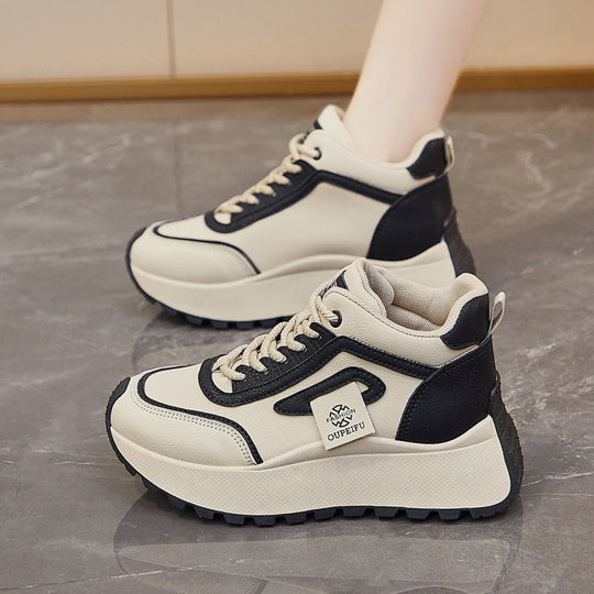 Damen Sportliche High-Top Sneakers EB