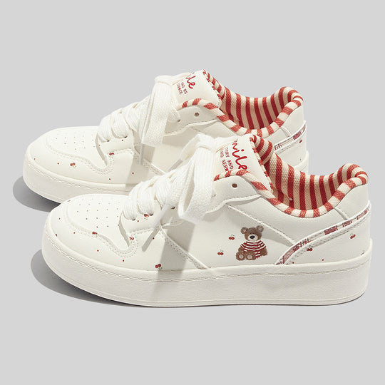 Damen Sneakers mit tierischem Motiv und atmungsaktiver Oberfläche EB