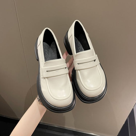 Damen moderner Loafer mit eleganter Schnallenverzierung EB