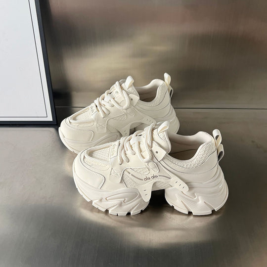Damen Chunky Sneakers mit verstärkter Sohle und atmungsaktivem Mesh-EB