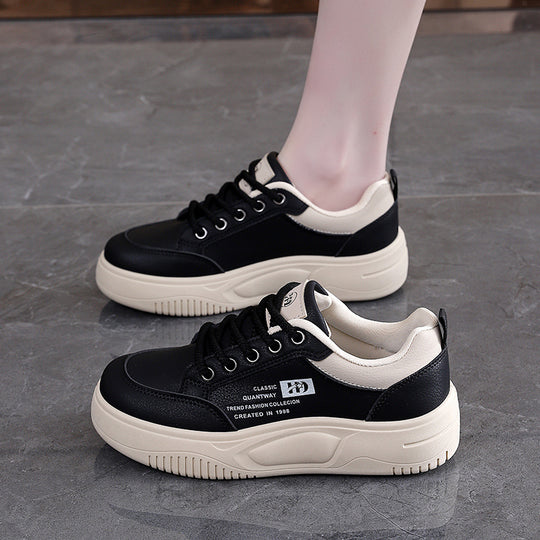 Damen Sneakers mit dickem Komfortprofil und atmungsaktiver Sohle EB