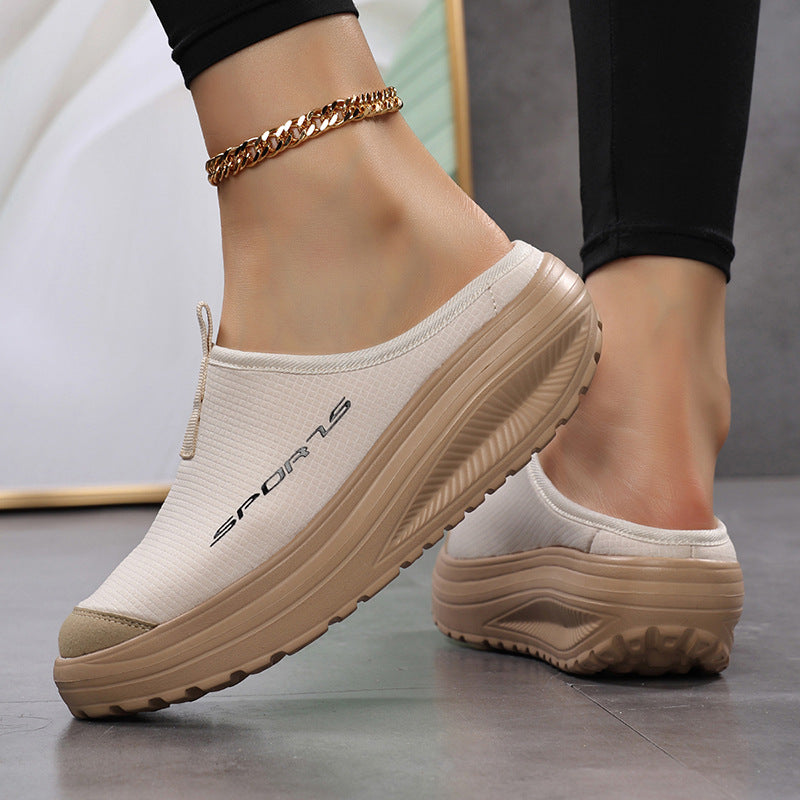Damen Komfortable Freizeitschuhe mit elastischen Einsätzen EB