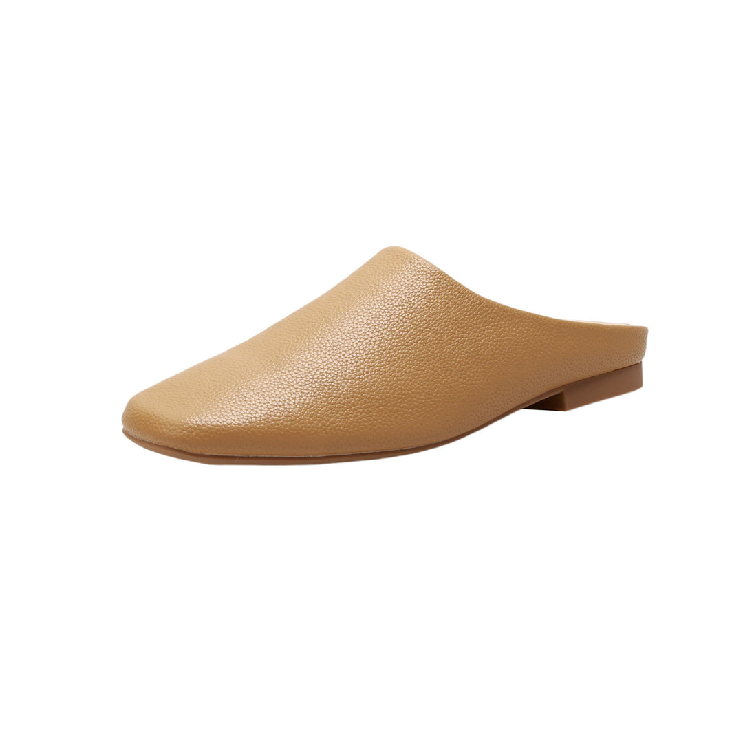 Damen Elegante und komfortable Leder-Mules EB
