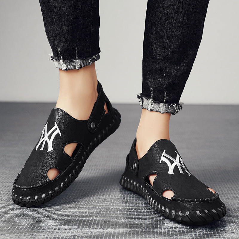 Damen Bequeme Sandalen mit verstellbarem Riemen und ventilierendem Design EB