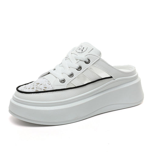 Damen Plateausneaker mit luftiger Frontpartie und robustem Sohlenprofil EB