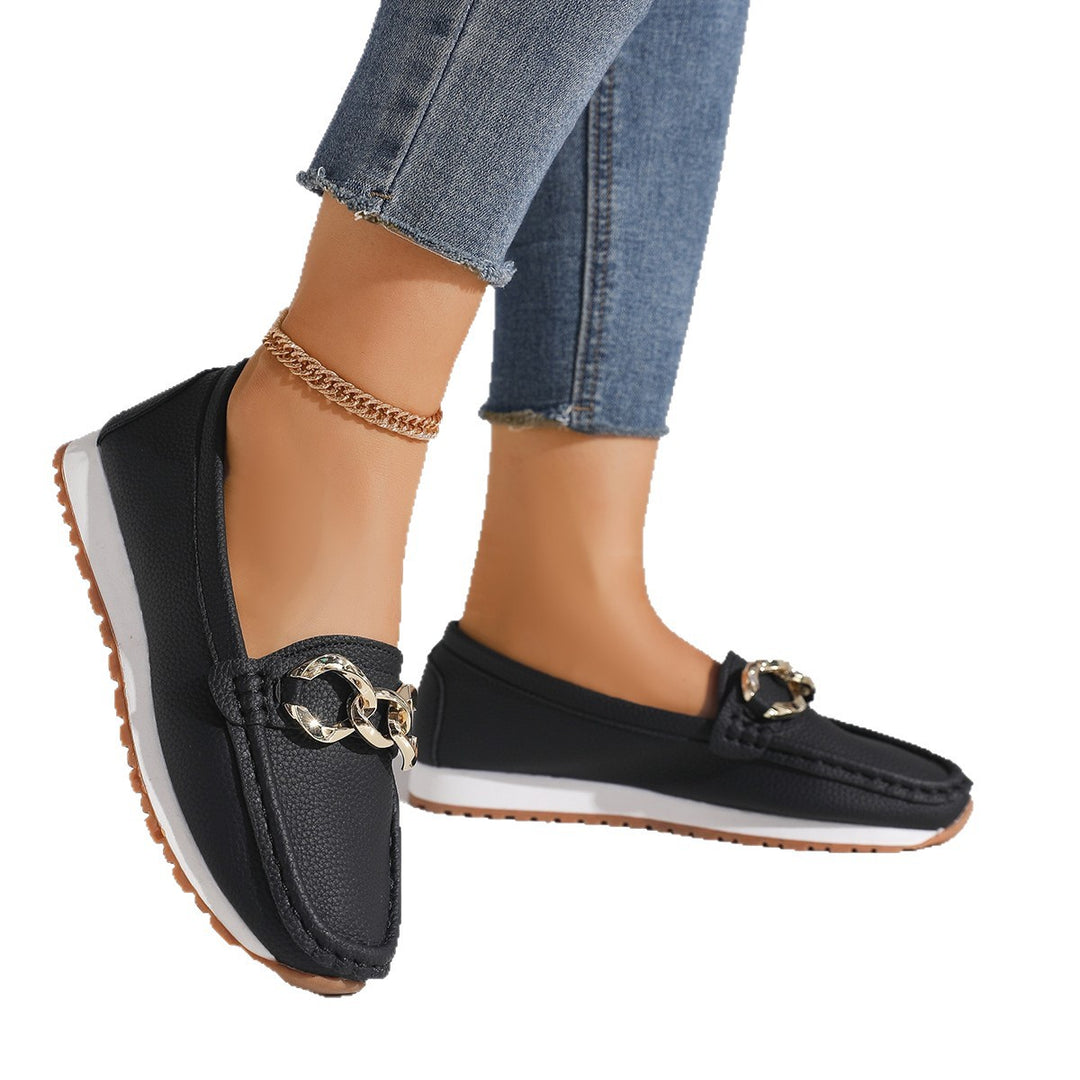 Damen Elegante Mokassins mit modischen Details EB