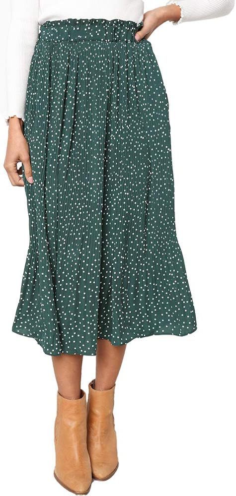 Damen Maxirock mit modischem Animal Print EB