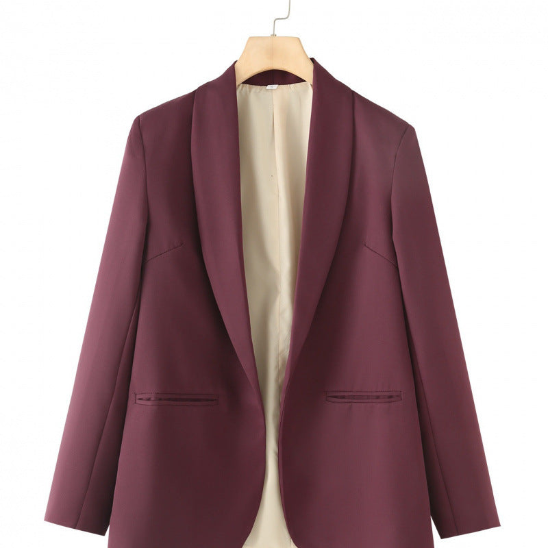 Damen eleganter Blazer mit einzigartigem Schnitt und Taschen EB