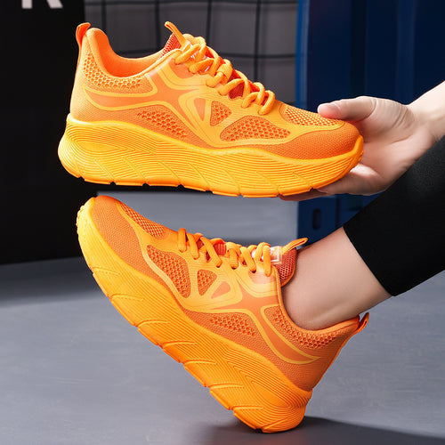 Damen Sportliche Laufschuhe mit atmungsaktivem Obermaterial und dämpfender Sohle EB