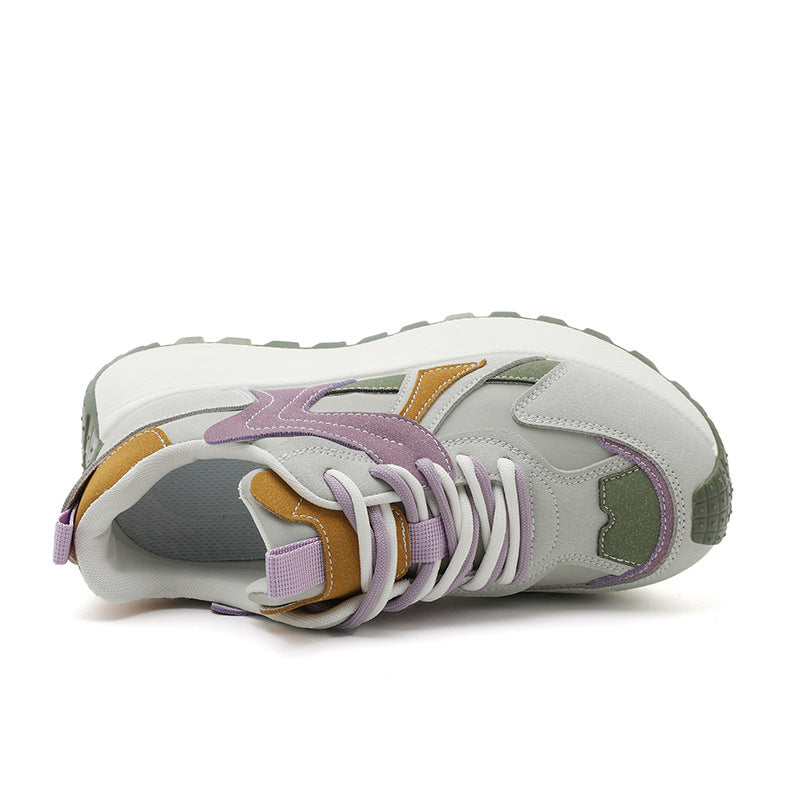Damen Sportliche Sneaker mit trendigem Komfort und strapazierfähiger Laufsohle EB