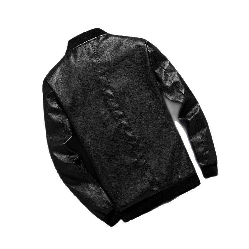 Herren Bikerjacke im modernen Design mit praktischen Taschen EB