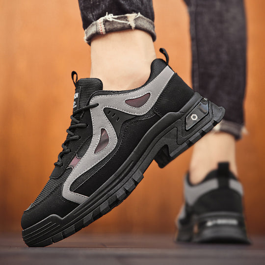 Damen Sportliche Chunky Sneakers mit atmungsaktiver Mesh-Oberfläche und rutschfester Sohle EB
