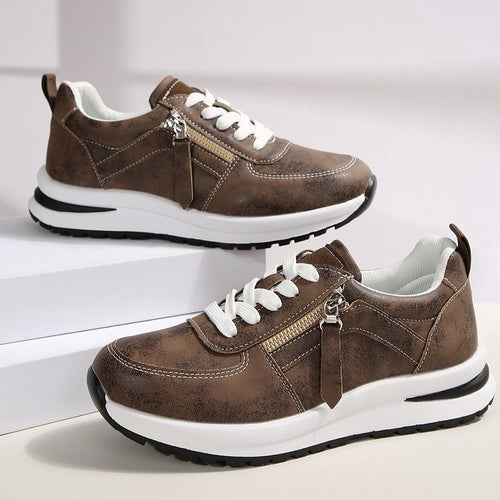 Damen Sneakers mit reflektierenden Akzenten und gepolsterter Innensohle EB