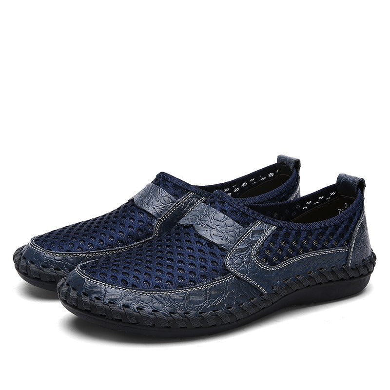 Damen Atmungsaktive Freizeit-Schuhe mit elastischem Riemen und rutschfester Sohle EB