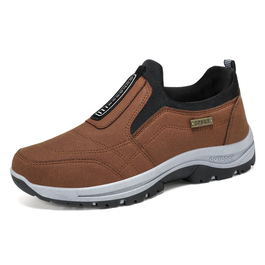 Damen Sportliche Outdoor-Sneaker mit stylischem Ellastikeinsatz und rutschfester Sohle EB