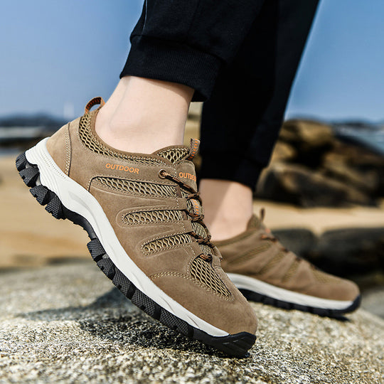 Damen Outdoor-Sneaker mit atmungsaktivem Mesh-Obermaterial und rutschfester Sohle EB