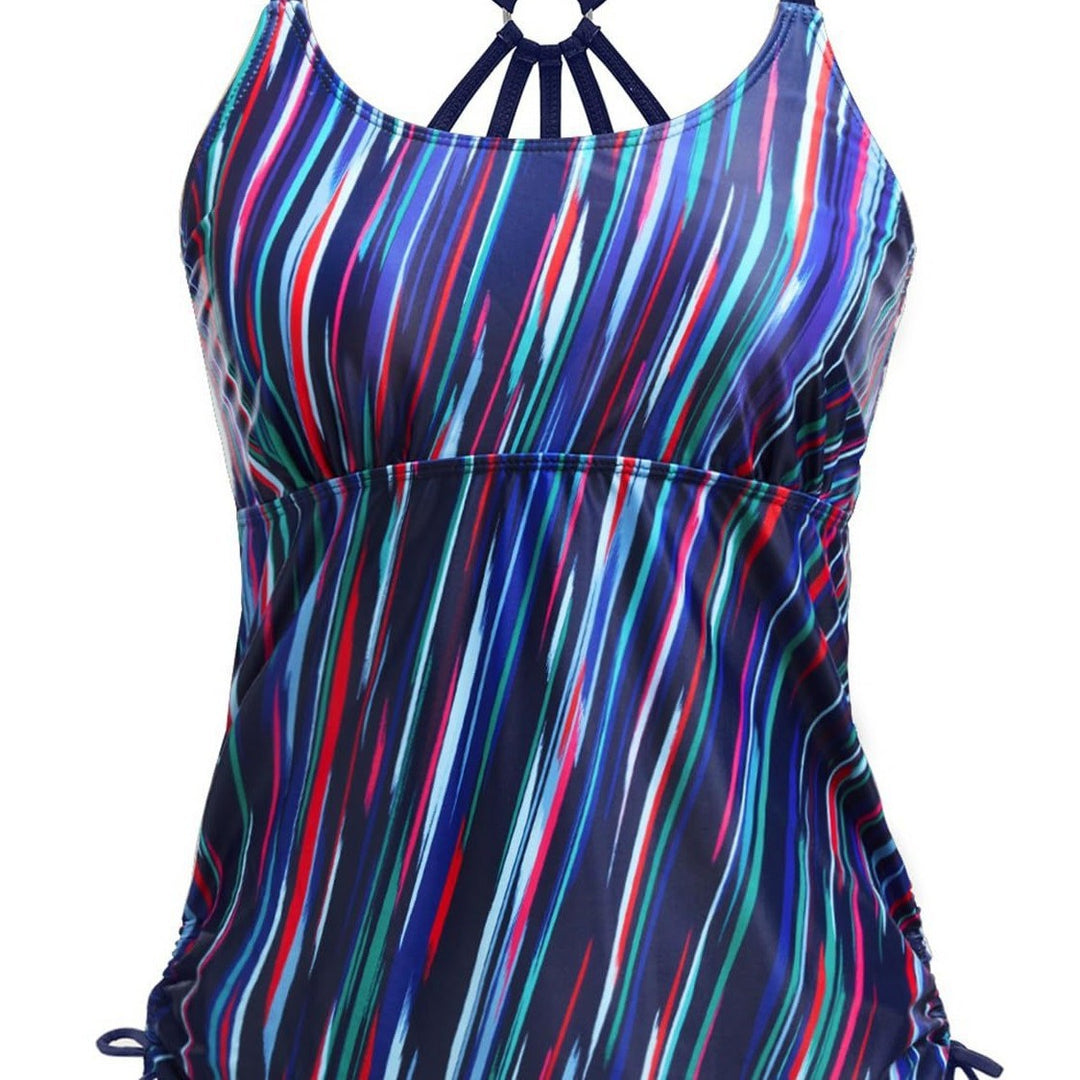 Damen Sportlicher Tankini mit racerback Design EB