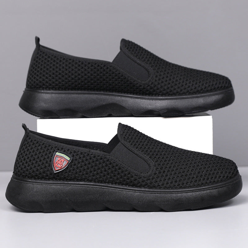 Damen Bequeme Atmungsaktive Slip-On Sneakers EB