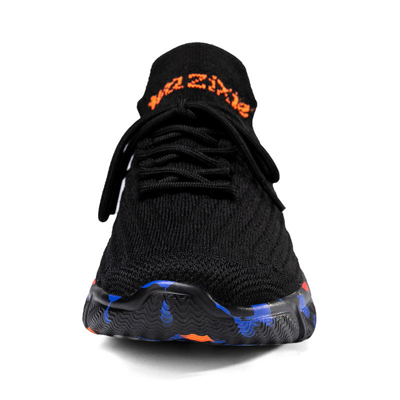 Damen Sportliche Stricksneaker mit flexiblem Obermaterial und rutschfester Sohle EB