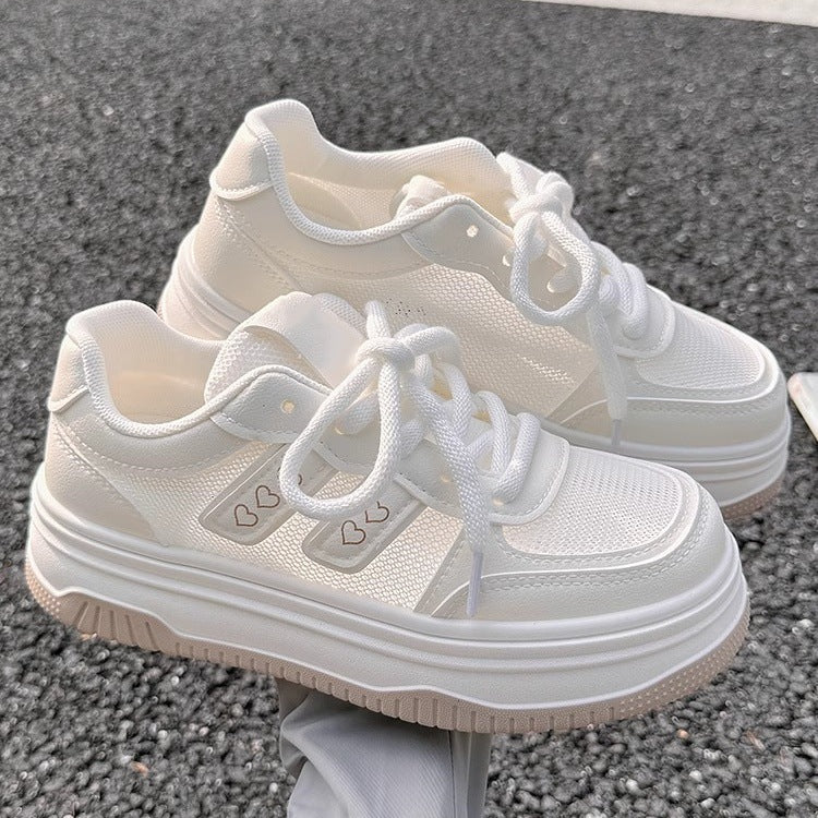 Damen Atmungsaktive Freizeitsneaker mit gepolsterter Sohle und rutschfester Laufsohle EB