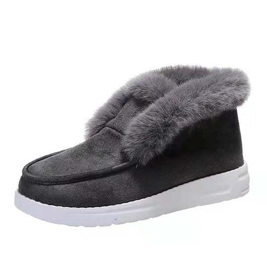 Damen modische und warme Winterstiefel mit kuscheligem Innenfutter EB