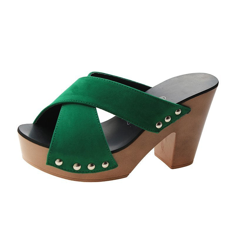 Damen Wedge-Sandaletten mit elegantem Knoten-Design und hochwertigem Fußbett EB