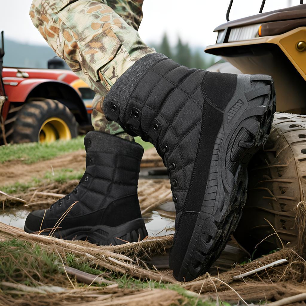 Herren Wintertactical Stiefel mit isolierender Fütterung und rutschfester Sohle EB