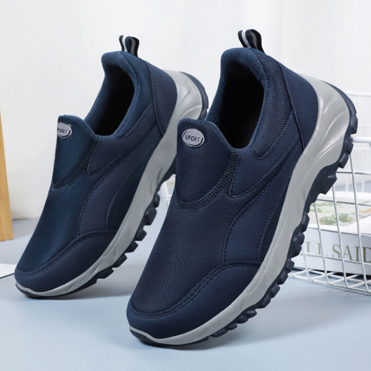 Damen Leichte und bequeme Slip-On Sneakers mit rutschfester Sohle EB